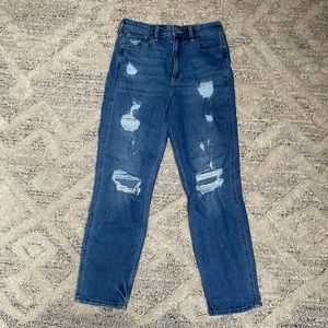 5R Hollister Mom Jeans 🩵